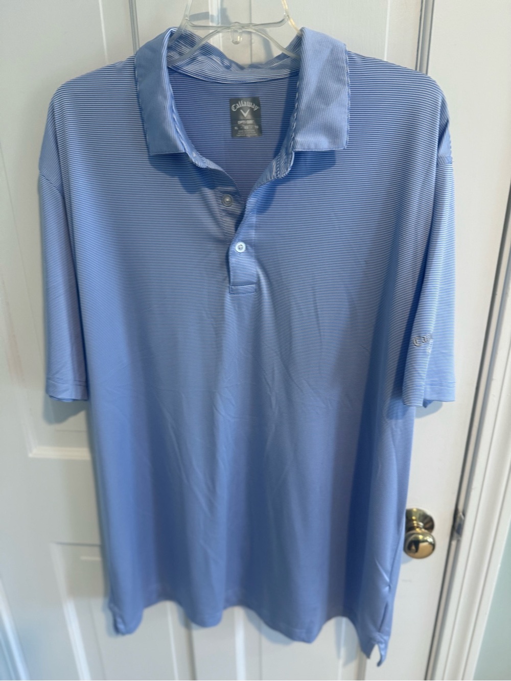 Callaway Light Blue Men's Golf Polo